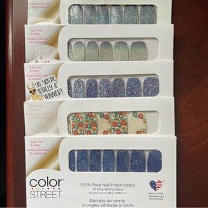 Color Street Nail Polish Strips Set